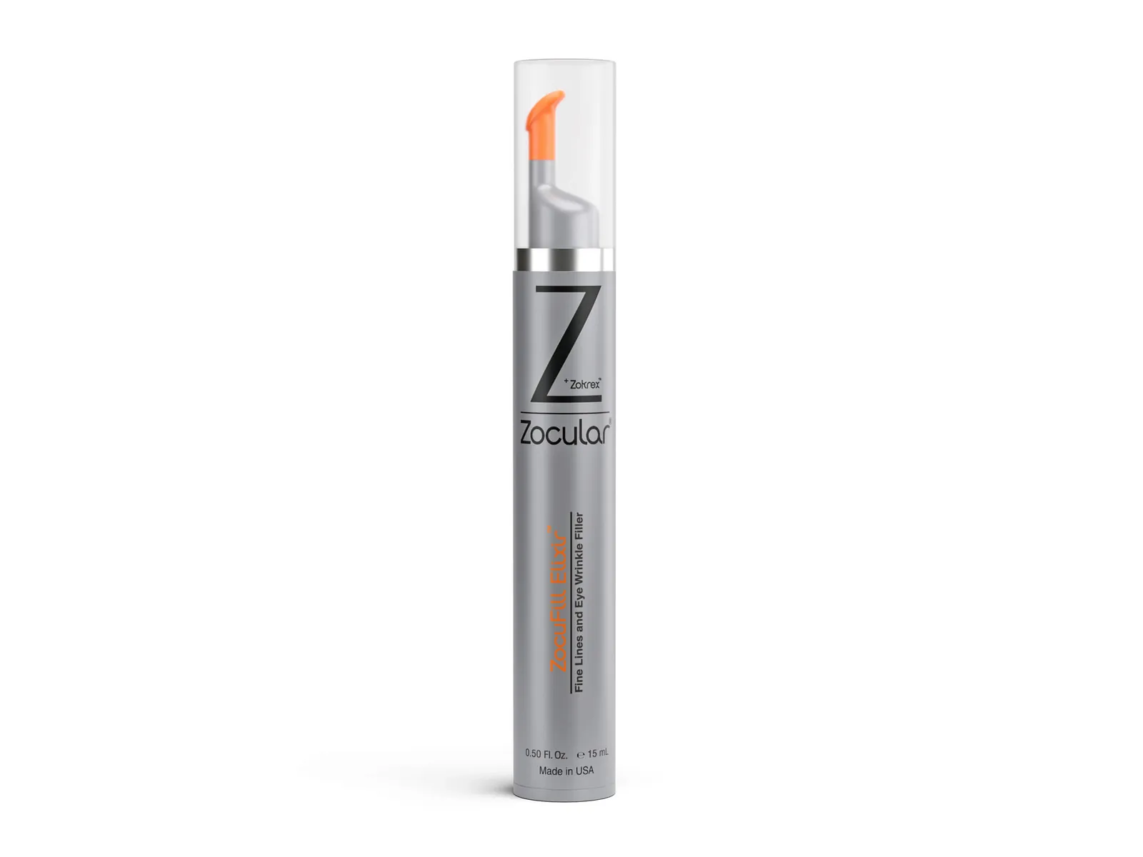 ZocuFULL Eye Wrinkle Elixir Luxury Skincare Dropper 3D Render