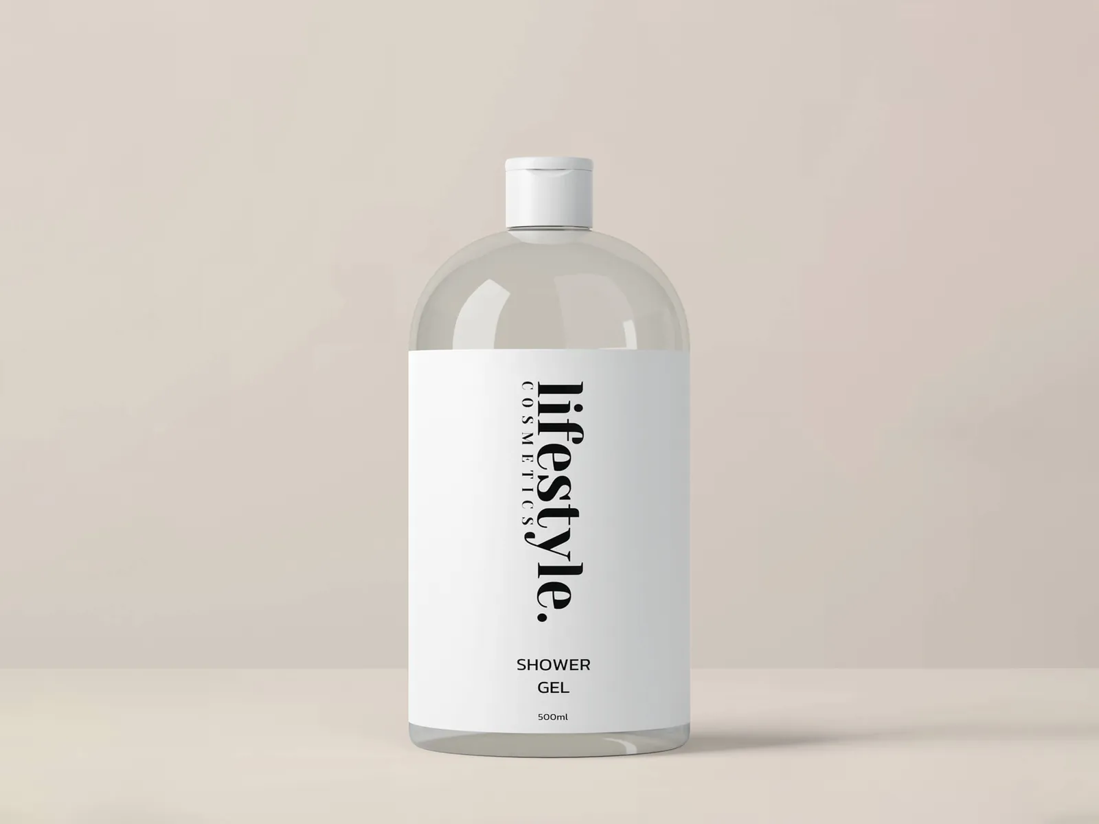 Lifestyle Cosmetics Shower Gel — Cosmetics & Fragrance 3D product render by 3diz Studio