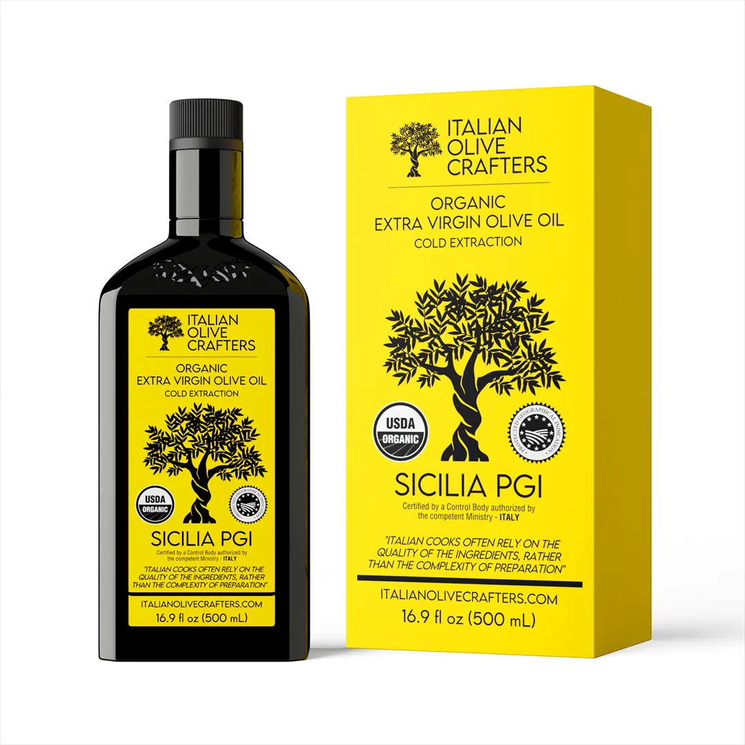 Italian Extra Virgin Olive Oil Fluid Simulation and 3D Commercial Render