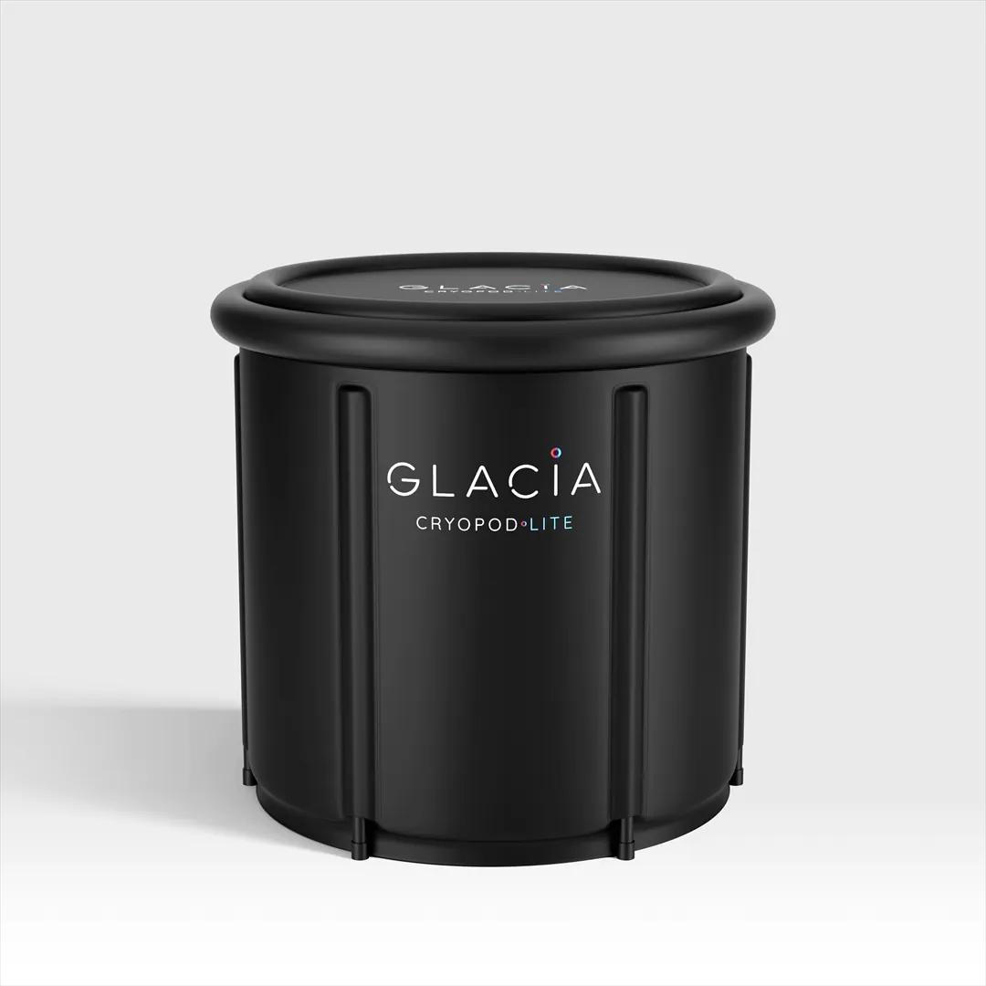 Glacia Cryopod Lite Ice Bath Architectural 3D Lifestyle Scene for Amazon