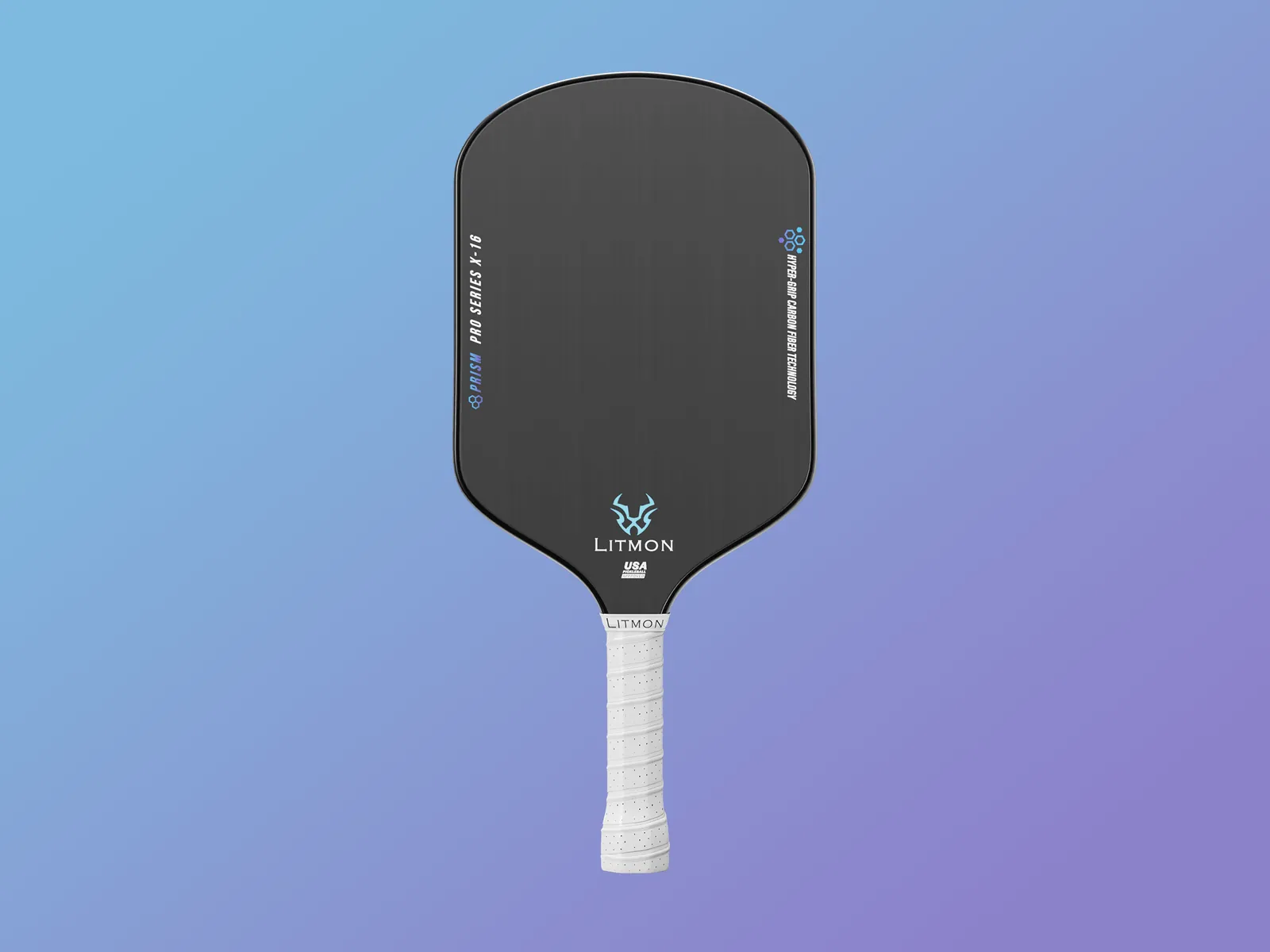 Litmon Pro Carbon Fiber Pickleball Paddle 3D Render from Engineering Spec